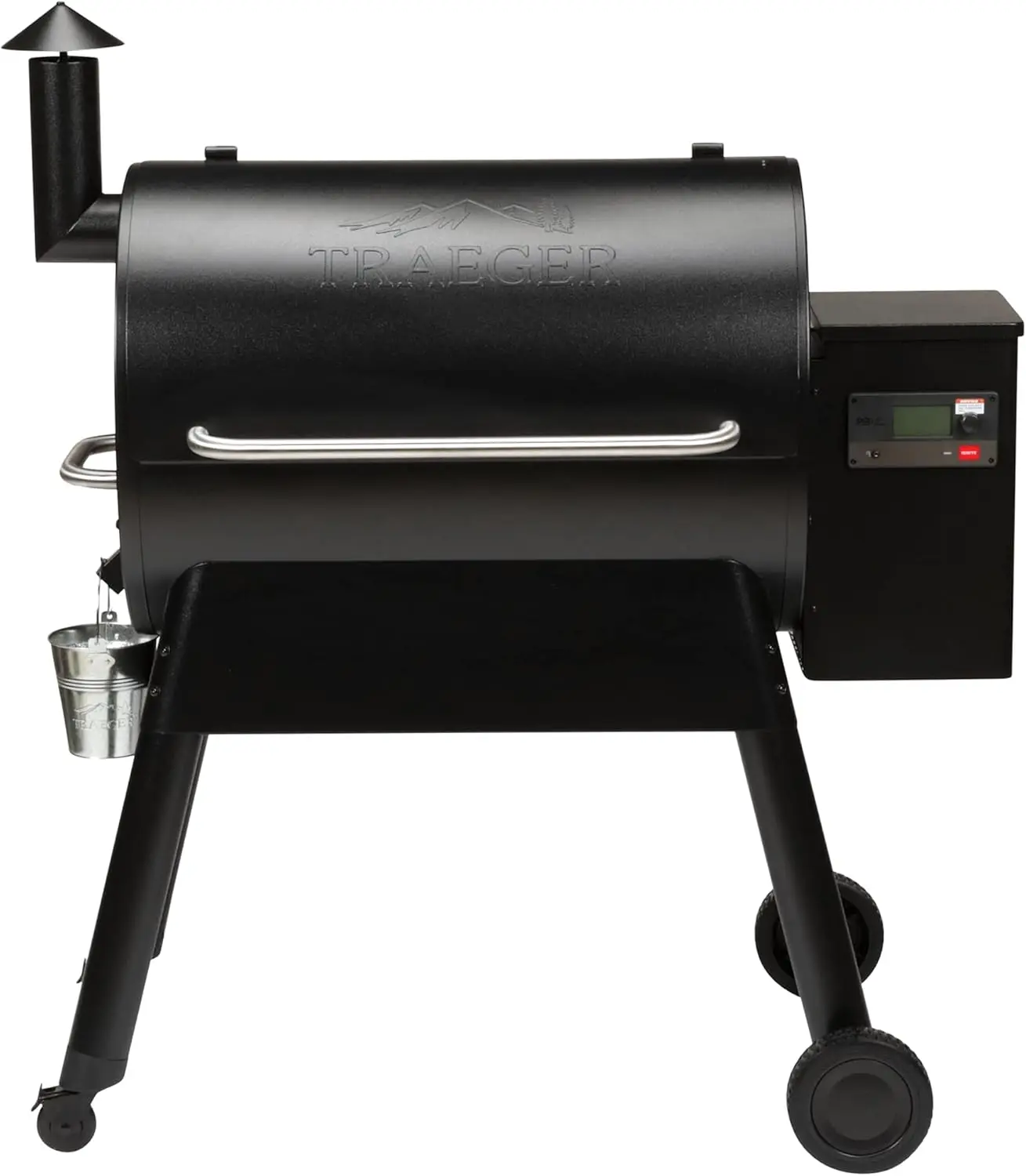 780 Electric Wood Pellet Grill and Smoker, Black, 780 Square Inches Cook Area, 500 Degree Max Temperature, Me