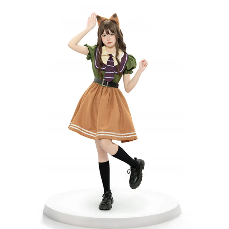 Madagascar Cosplay Ni jupe loween Anime ow scène Performance Costume femmes vêtements ethniques été 2023 Collection