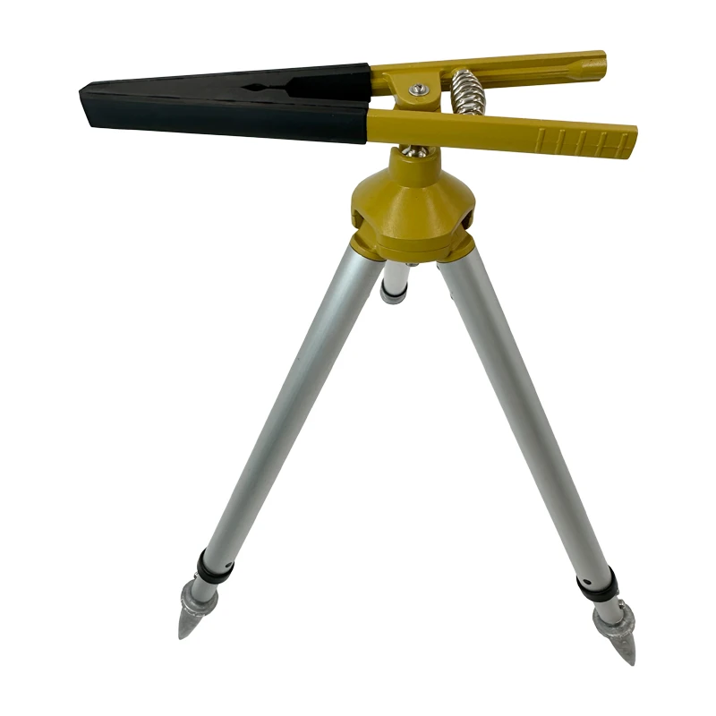 46cm-60cm Adjustable Telescopic Mini Tripod Tower Ruler Support Total Station Prism Pole Clamp Retractable Mini Pole Bracket