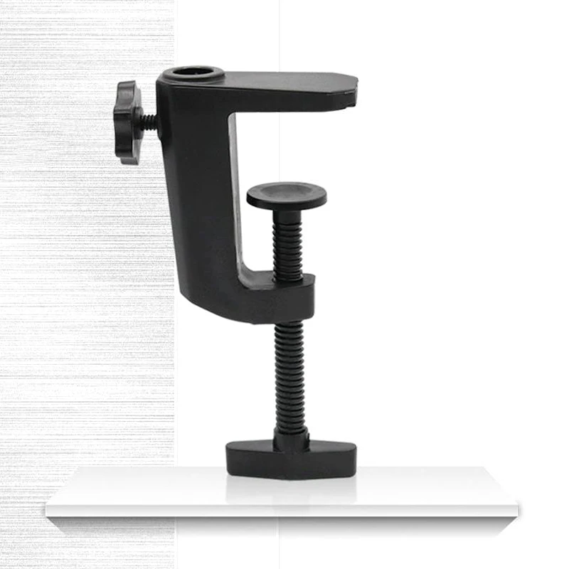 Plastic Clamp Fixing Clamp for Live Broadcast C-clamp Eye Protection Table Lamp Clamp Mount Holder Cantilever Bracket