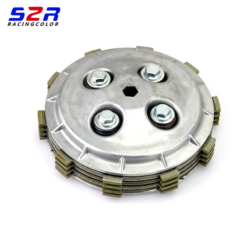 For YAMAHA FZ16 FZ 16 FZ-16 YS150 YS 150 Complete Clutch assembly Setup Drum Basket Friction Plates Kit Sit  Clutch Plates