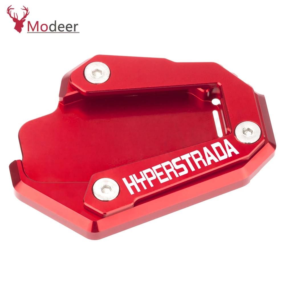 Accessories Hypermotard 939SP 950 950SP Kickstand Support Plate Foot Side Stand Enlarge Extension Pad For Ducati Hyperstrada 939