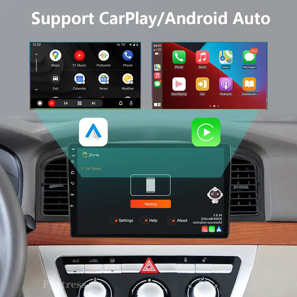 Android 13 For Lifan 620 / Solano Navigation GPS 4G WIFI Car Radio Multimedia Stereo Video Player Carplay Auto 360 Camera QLED