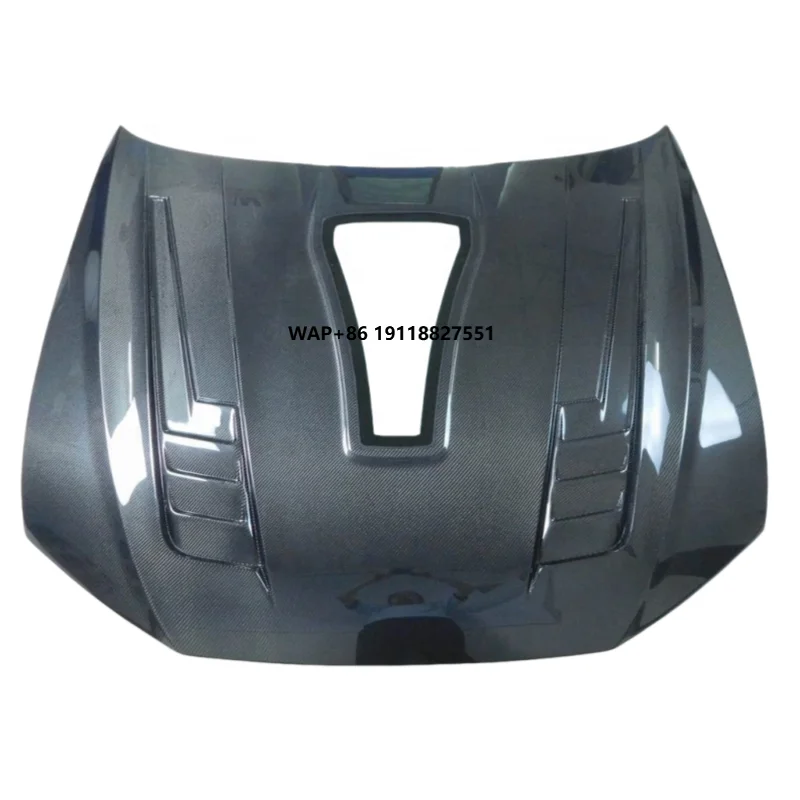 

IPM Style Carbon Fiber Car Engine Cover Auto Hood for A6 C8 2022-2024