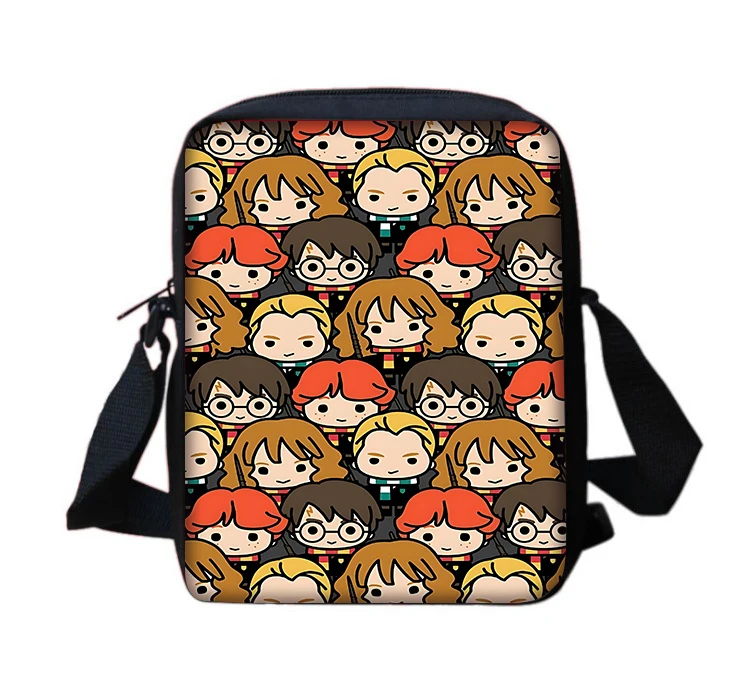 Wand P-potters Ring Boy Girls Printed Shoulder Messenger Bag Child Casual Handbag Men Women Phone Bag Harries Shopping Bag