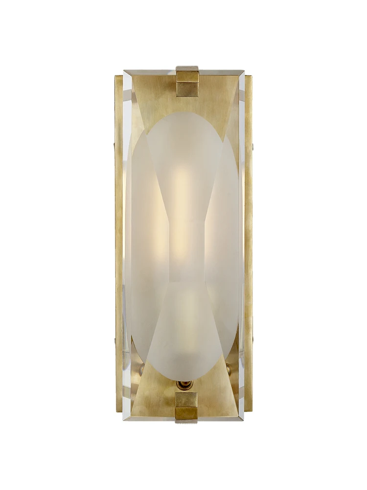 visualcomfort Castle Peak Small Bath Sconce crystal wall lamp modern Vanity mirror light bathroom light bedroom bedside light