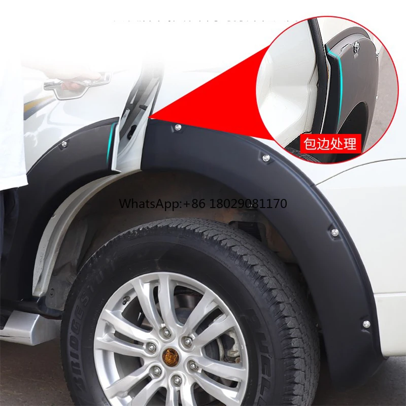 High quality hot selling car wheel eyebrow accessories for Mitsubishi Pajero V97 V93