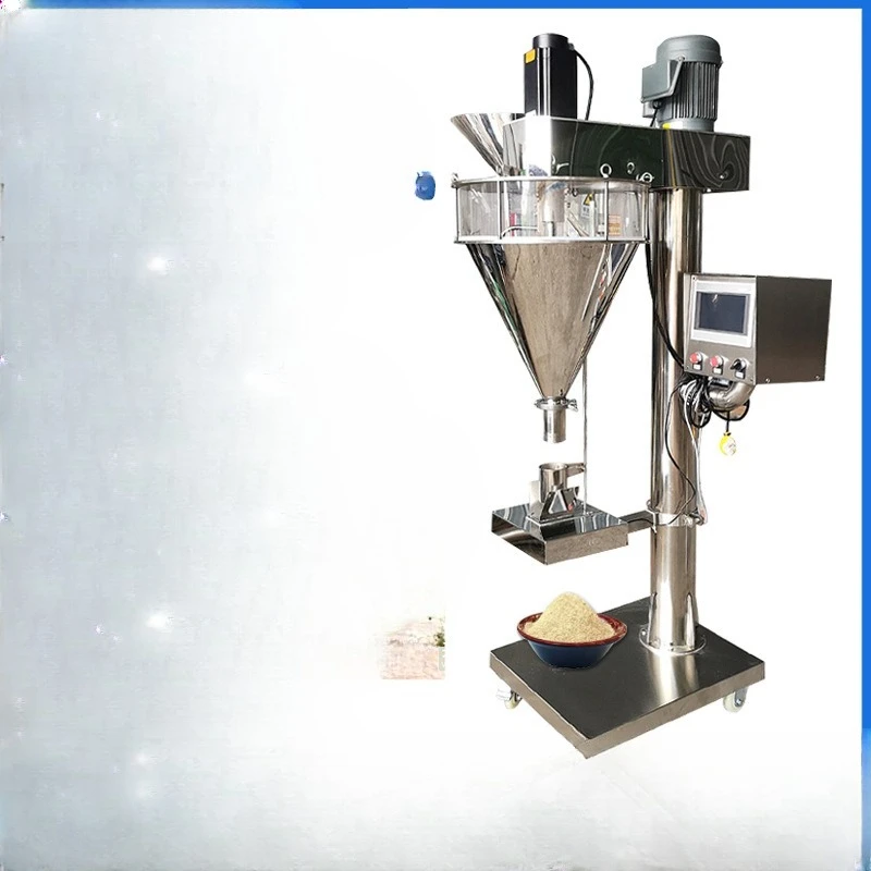 Automatic screw powder filling machine, seasoning powder, flour, milk powder granular powder, sub-packing, weighing
