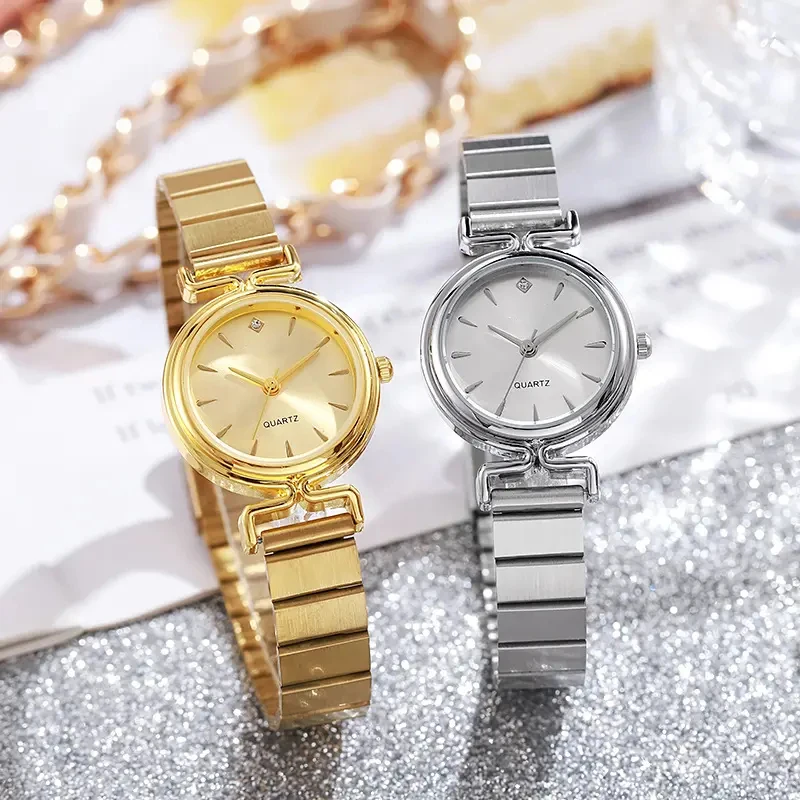 New Women's Watch Exquisite and Minimalist Quartz Female Student Fashion Steel Band Women's Watch