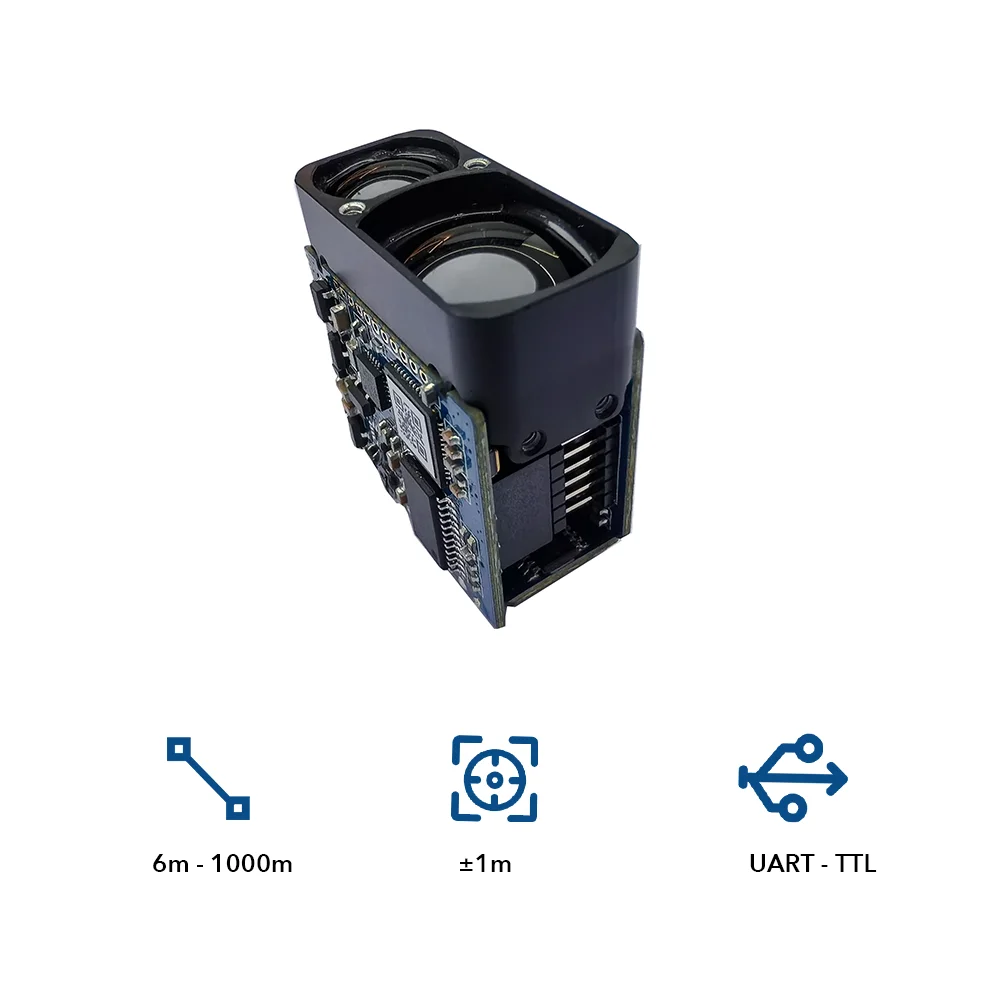 1m Accuracy 905nm Laser Distance Sensor Rangefinder ModuleOutdoor Laser Ranging Sensor Unit for Rangefinder