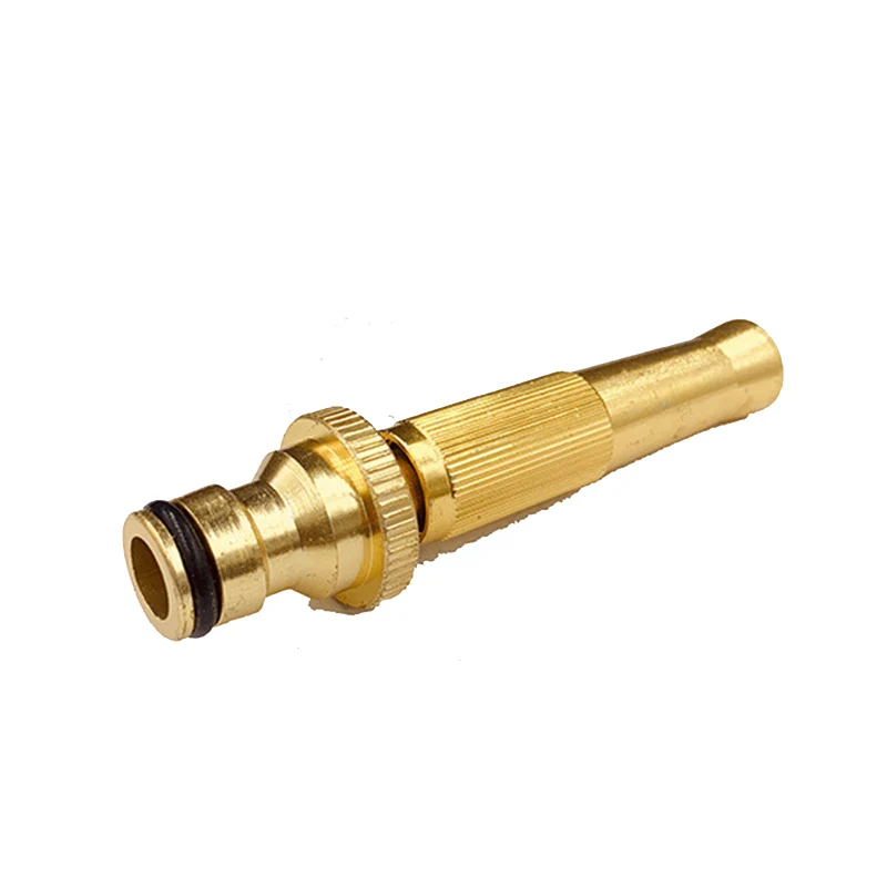 Spray Nozzle High Pressure Direct Spray Garden Hose Adjustable Watering Sprinkler Tool