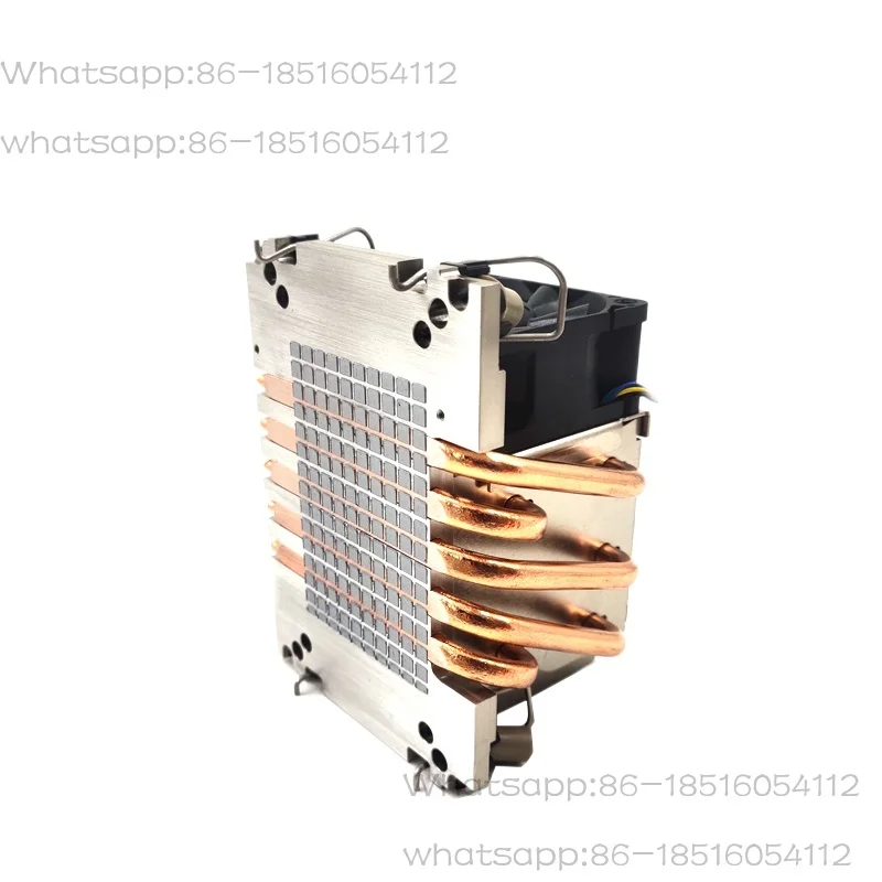 4189 2U Active CPU Cooler With 5 Copper Heatpipes 6025MM PWM Double Ball Fan TDP Up to 300W For Intel 4189 Platform