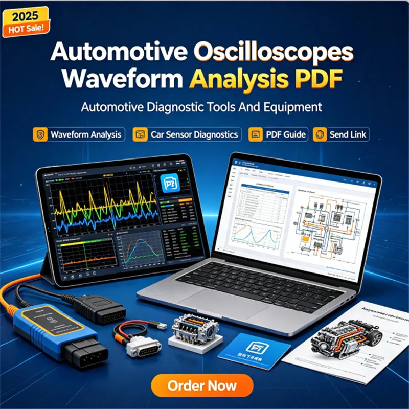 Automotive Oscilloscopes Waveform Analysis PDF - Automotive Diagnostic Tools And Equipment
