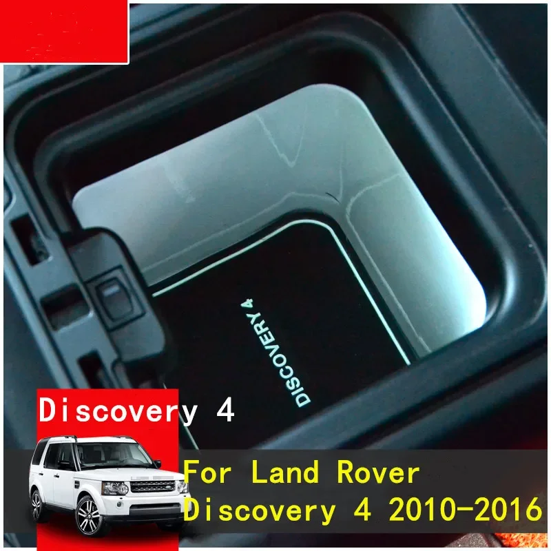 For Land Rover Discovery 4 2010-2016 L319 LR4 Lnterior Anti Slip Mat Door Slot Pad Cup Cushion Groove Mat Car Accessories