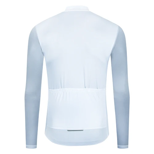 Imagen 2 del producto Raudax-Camiseta fina de Ciclismo de manga larga para otoño, protección UV, camiseta para bicicleta de carreras, Maillot para deportes de Ciclismo
