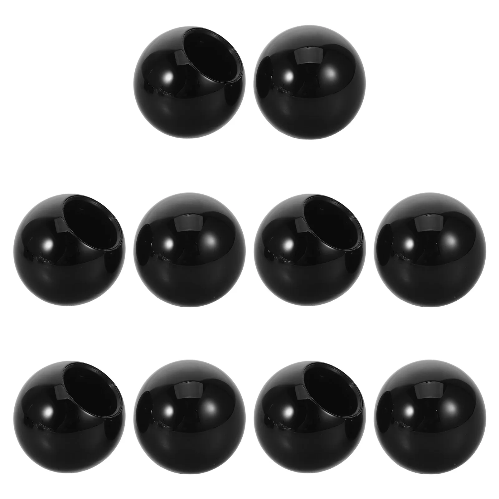 

10pcs Perfume Cap Replacement Round Ball Spray Bottle Covers 17.2Mm Leakproof Durable Abs Pp Replacement Accessories For Perfume