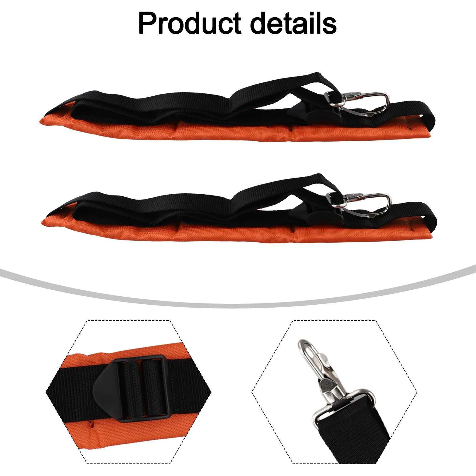 Accessories Shoulder Strap Nylon For Grass for edger For Trimmer Lawn Eater Black+Orange Easy To Install High Quality