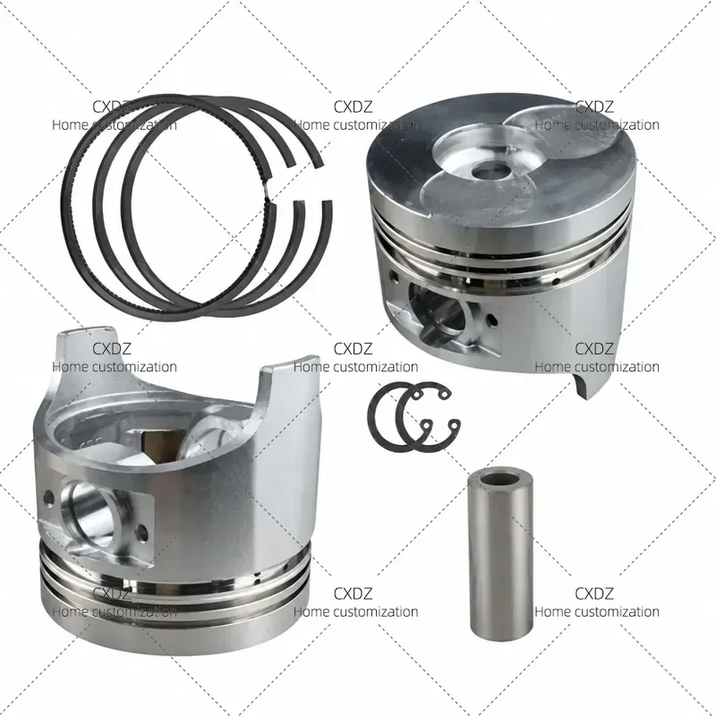 Piston for 170F 173F 178F 178FA 188F 186F 190FB 192FA 5kw Diesel Engine Matching Piston Replacement Parts