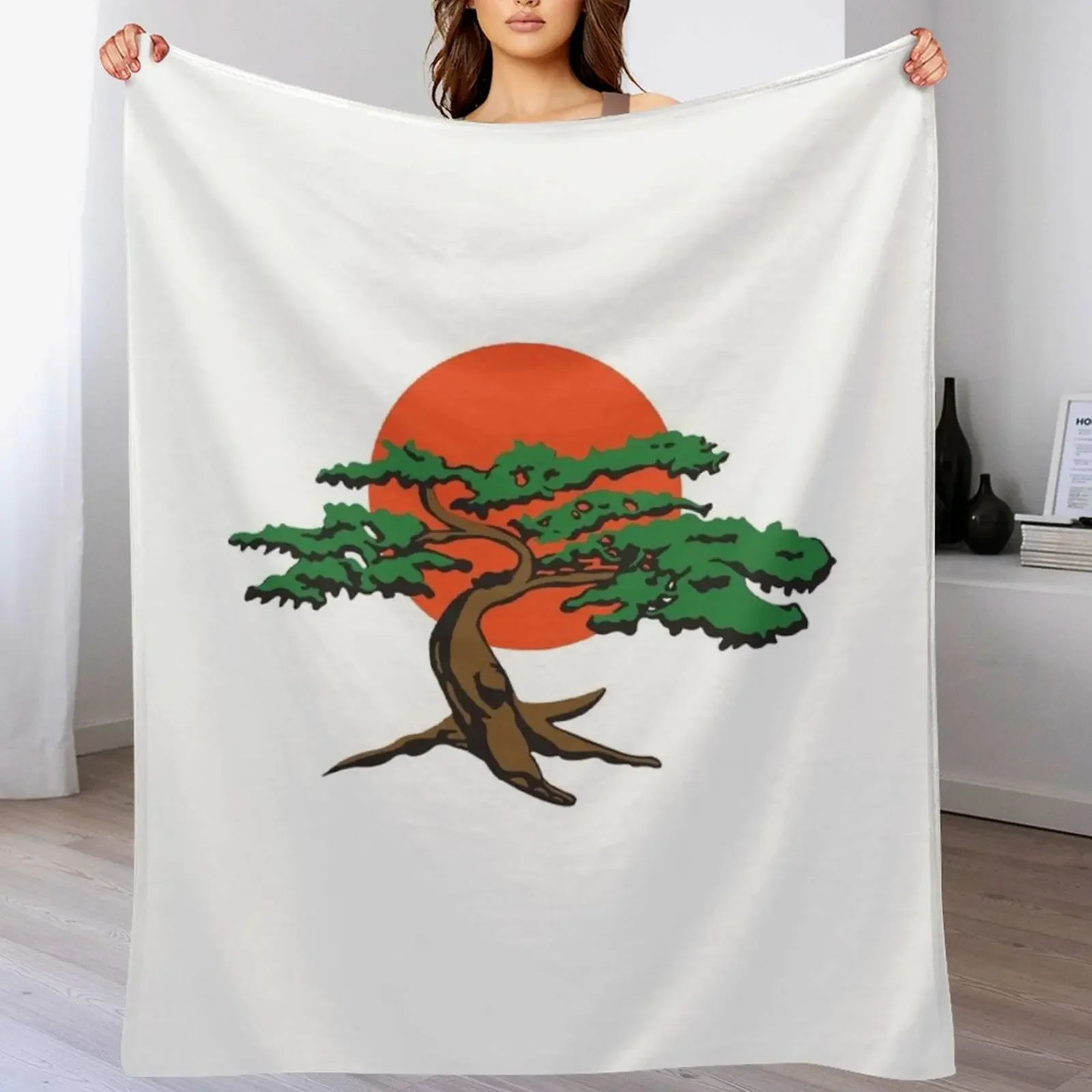 

Miyagi Do Throw Blanket Stylish Decor Blanket Gift for Friends Roommate