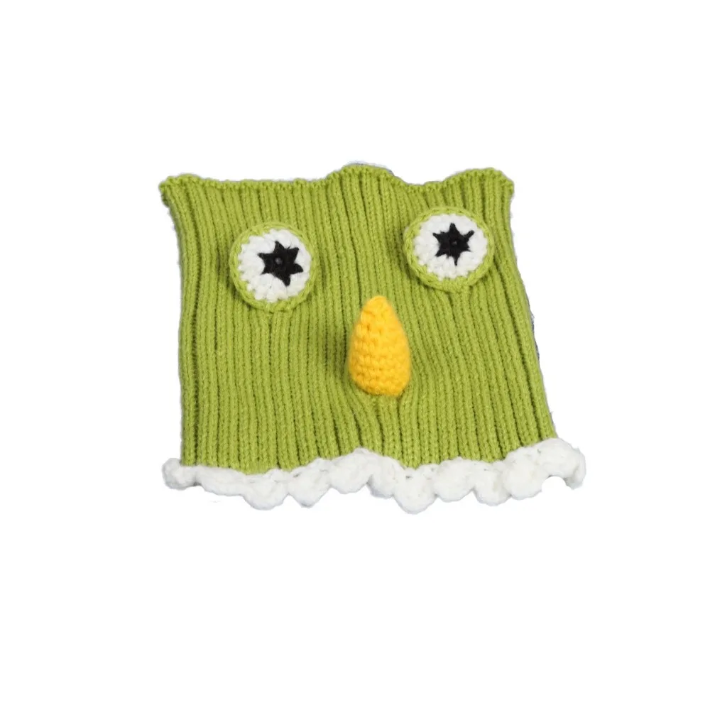 

Puppy Dress Up Warm Dog Head Cover Cartoon Fashion Pet Knitted Hat Comfortable Soft Pet Calming Headgear For Dogs