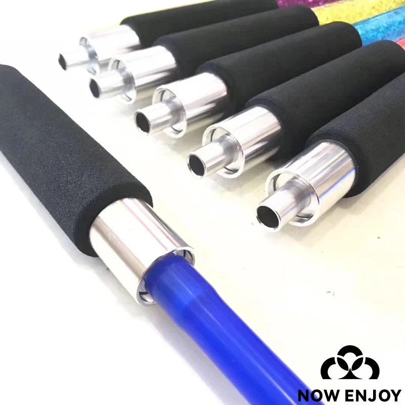 NOW ENJOY 2026 Cool Ice Hookah Handle Fit Any Hookah Shisha Hose Chicha Narguile 370mm Long Handle Ues Sponge Wrapped