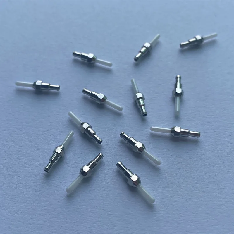 حلقة سيراميك لموصل الألياف الضوئية SC مع حامل الطويق SM 1.0 اتصال 100 قطعة