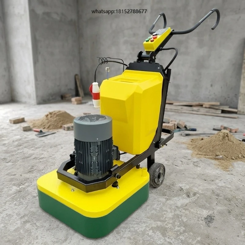 Walk Behind Concrete Grinder 12 Disc Terrazzo Marble Floor Polisher Concrete Polishing Machinery With