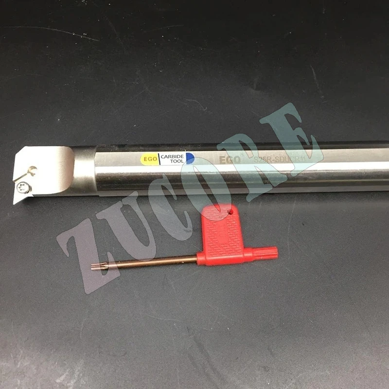EGO Anti-vibration Steel Bar CNC Tool Cutter Holder 95° S25R-SDUCR11 200mm Lathe Metal For Inspected DC**11T3** Knife Machining