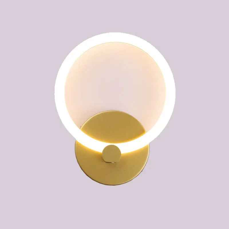 Nordic Bedhead Luxury Background Wall Modern Bedroom Background Creative Wall Lamp