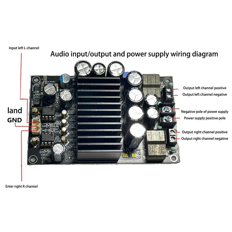 DC 48V tpa3255 Digital verstärker platine 5.1-Kanal-Verstärkerplatine Hifi Stereo 2,0 wx2 Klasse D Verstärker