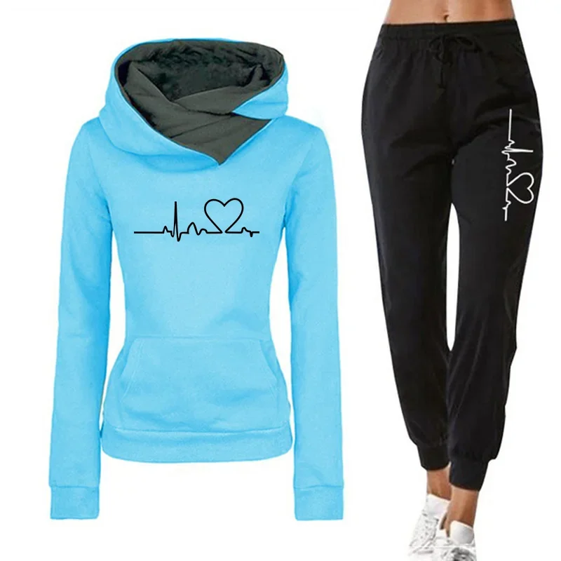 

Women's Tracksuit Outdoors Full Sets Casual 2024 Jogging Gym Hoodies Sports Daily High-quality Printing Comfortable Fashion Suit