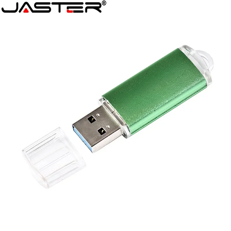 JASTER Mini Pen Drive USB Flash Drive 128GB Metal Pen Drive 64GB High Speed Memory Stick 32GB Plastic U Disk 16GB For Laptop