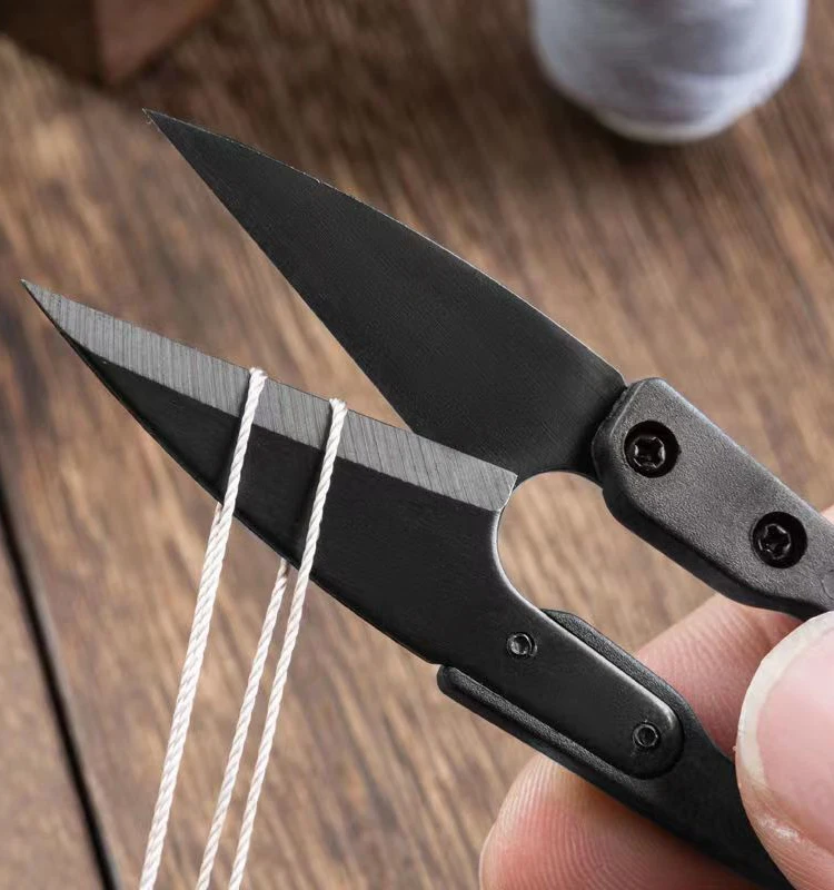 Practical Sewing Scissors Nippers U Shape Clippers Yarn Carbon Steel Embroidery Craft Tailor Scissors Convenient Shears