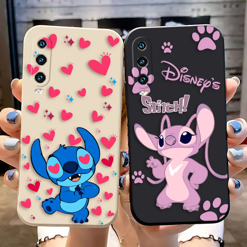 Disney Stitch Angel Telefoonhoesje Voor Infinix Hot 10 11 10S 11S 12 20S 30i 30 9 Play Noot 10Pronfc 11 12 G88 G 96X680X682 10T 5G