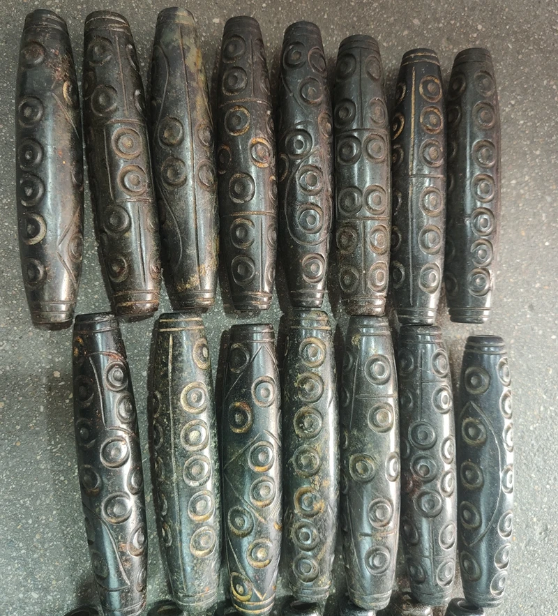 Hongshan culture meteorite iron play six eyes nine eyes ten eyes sky beads