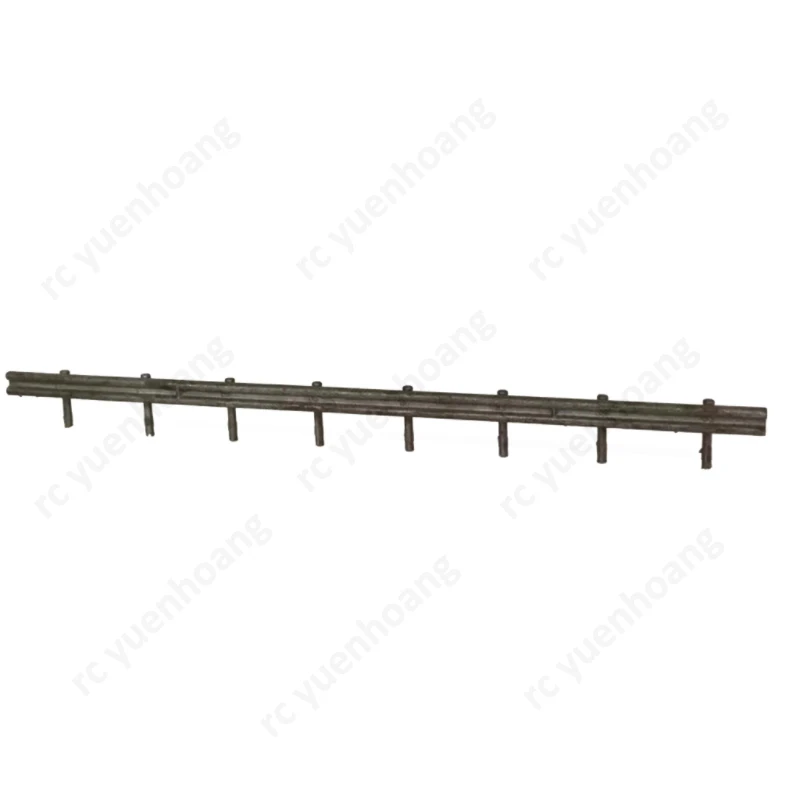 1PCS 1/64 Scale High-speed Guardrail Model Resin Simulated Protective Fence Highway Scene Decoration Accessories for RC Car