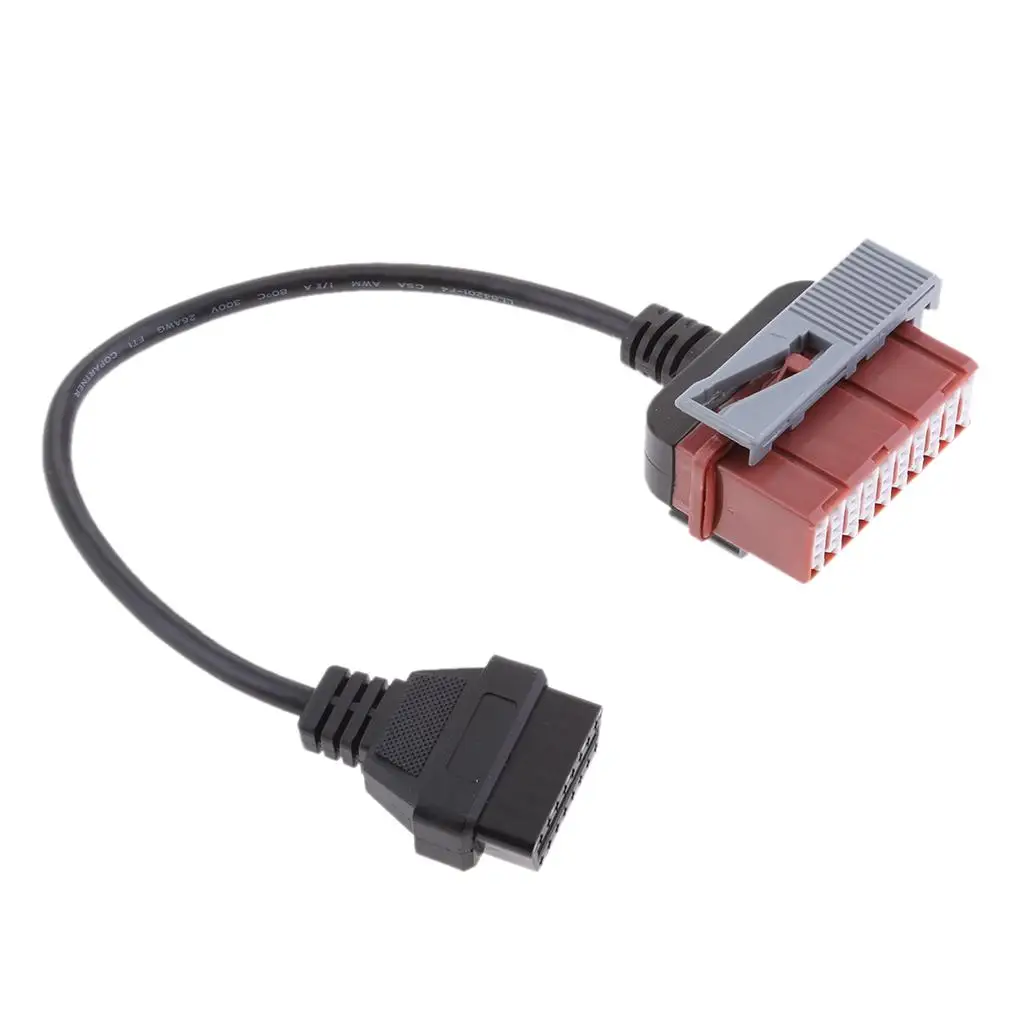 

На 16-контактный разъем адаптера диагностического кабеля OBD2 для Citroen Peugeot