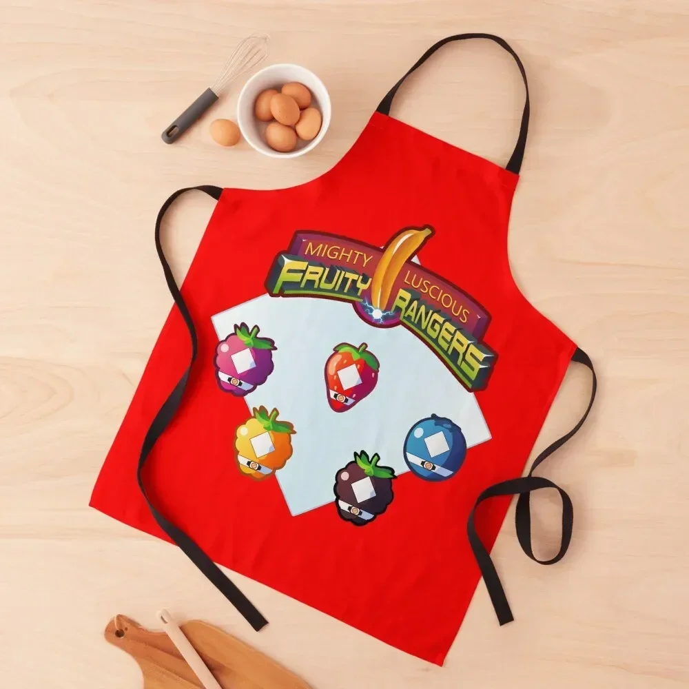 

Fruity Rangers Apron Utensils For Kitchen Kitchen For Women Children'S household woman Apron