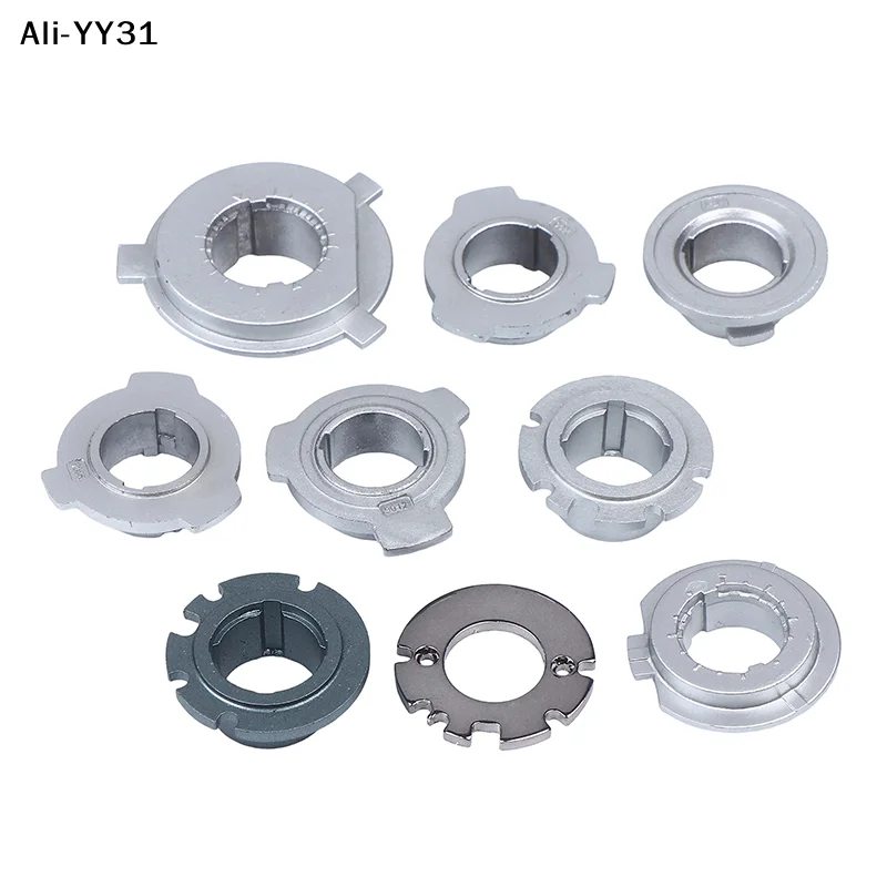 【Ya3】5Pcs Heat Dissipating Aluminum D1 D2 D4 D8 H4 H7 H11 9005 9006 9012 LED Car Light Snap Fastener Car Lamps High Power Base