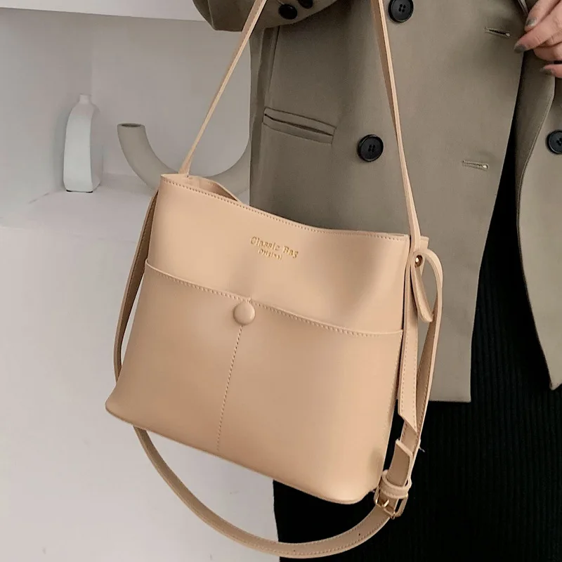 

Spring - trendy 2025! Luxury - grade Women's Bucket Bag - Large - capacity, Perfect for Commuting, with Versatile Cross - body