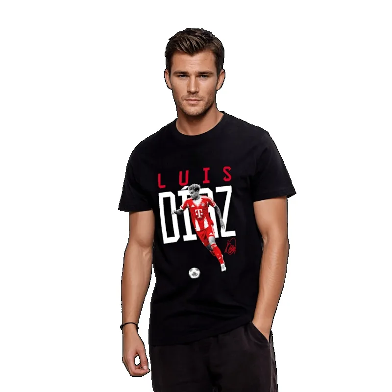 Unisex_T-shirt_Luis_D Í Az__OfficialFC-Bayers_Unich_Store الرياضة للرجال والنساء، الترفيه، الموضة، العصرية، الكبار