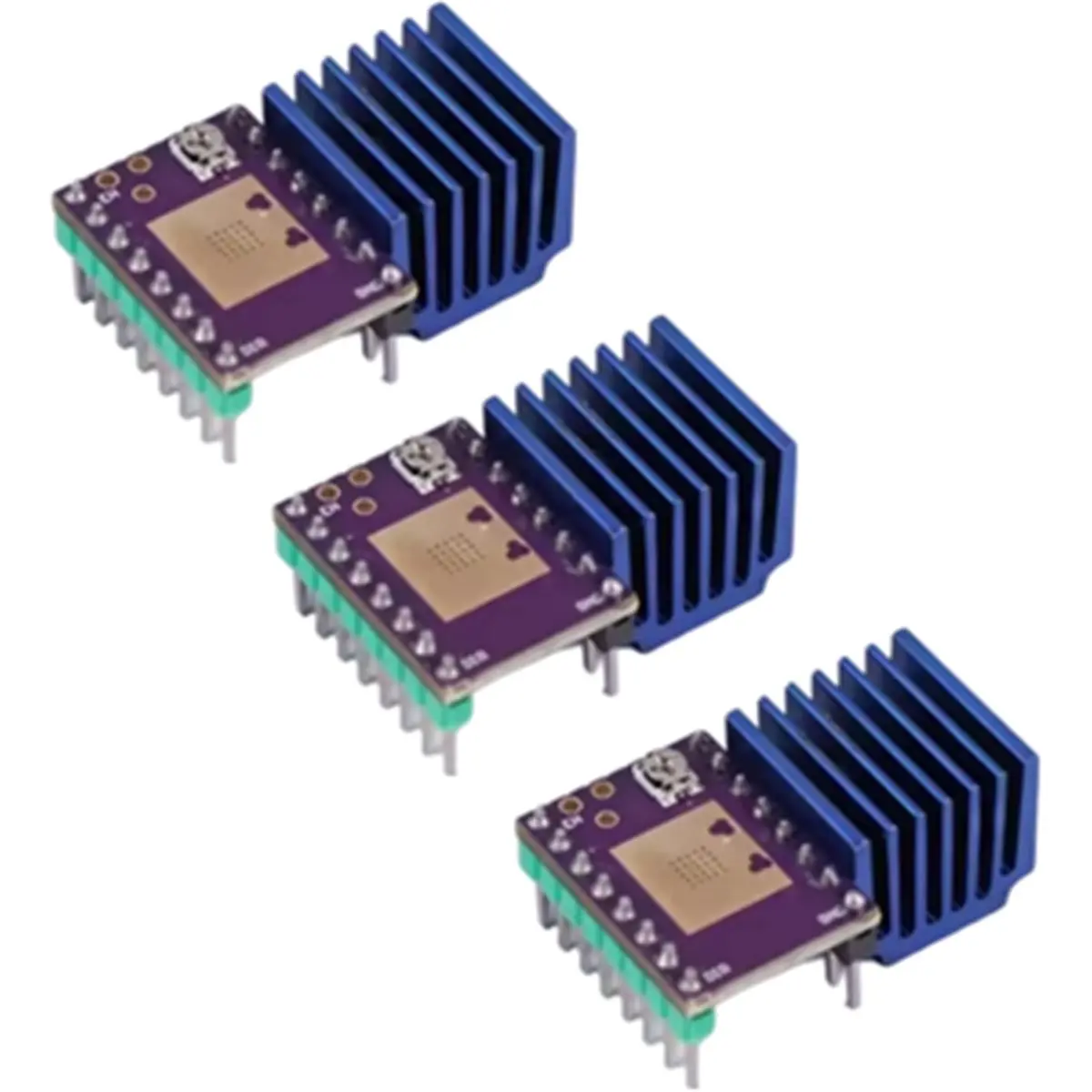 TOP RATED○▽3D Printer TMC2209 Accessories Stepper Motor Ultra Quiet Drive Module 256 Microsteps Replacement for TMC2208 A4988