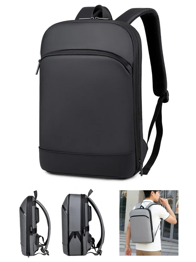 

Ультратонкая портативная водонепроницаемая сумка-рюкзак для ноутбука, деловая сумка для поездок на работу, повседневная сумка-рюкзак на два плеча для мужчин и женщин, для отдыха