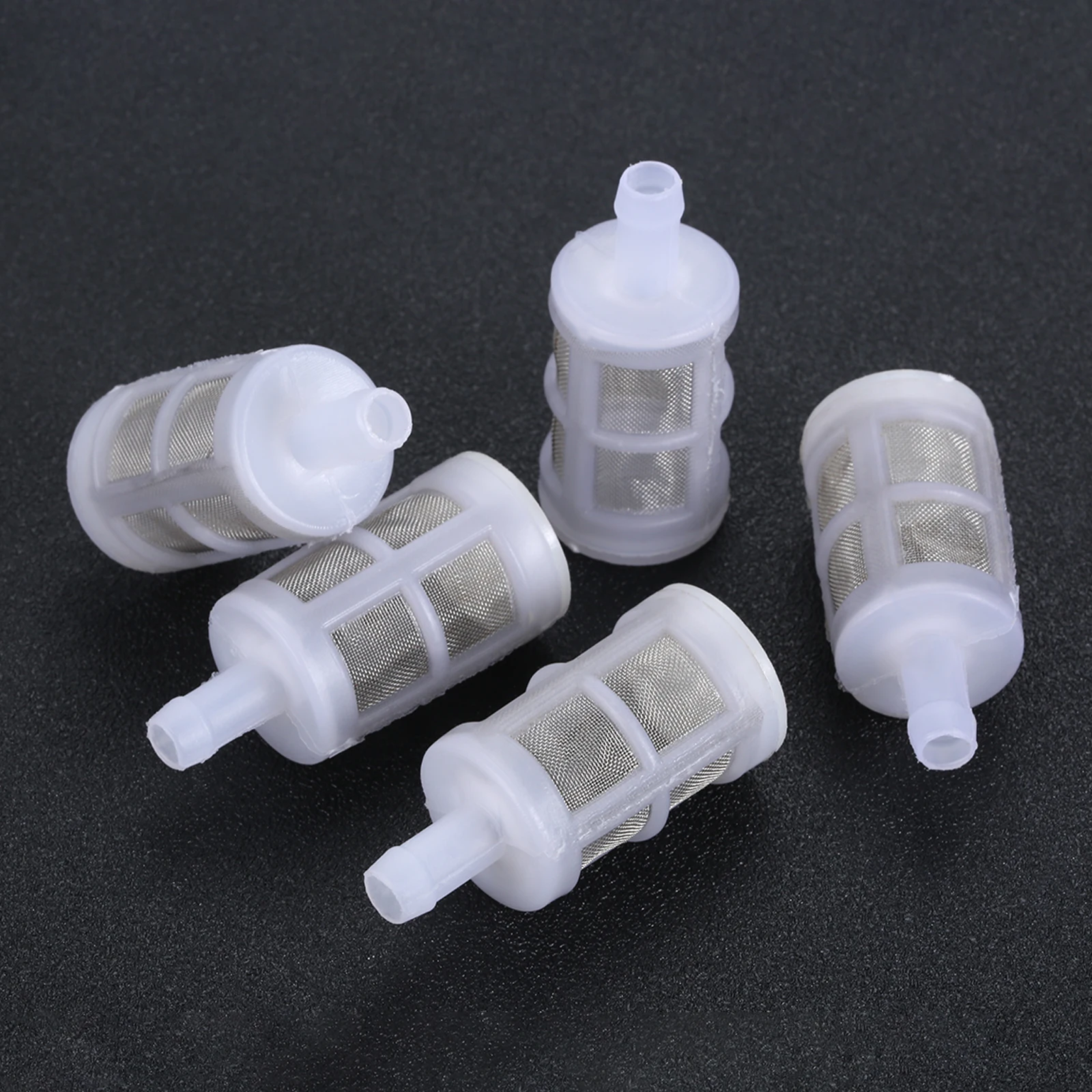 10pcs 8mm Plastic Stainless Steel Mini Mesh Filters Screen Irrigation Protect Water Purifier Hose for Car Washers Garden Sprayer