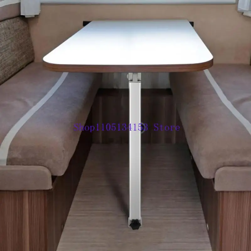 hg89 Space Saving Adjustable Table Desk Leg Support for Mobile Homes Boats & Patio Furniture Caravans And Marine Applications