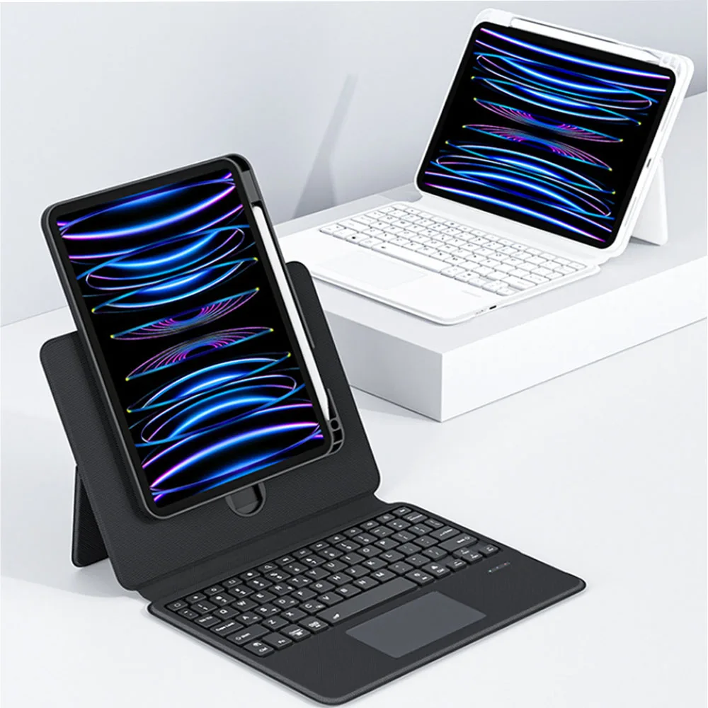 

Three-In-One Rotate iPad Keyboard Case for Air5 pro 11 Inches with Wonderful Control Tablet Accessory Practical Delicate Gift
