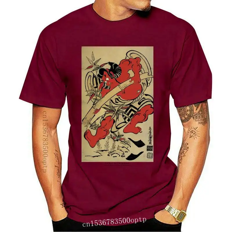 Kiyomasu Kabuki Actor Danjur Torii Ukiyo-e Floating World Japan Art T-Shirt  Cartoon T Shirt Men Unisex New Fashion Tshirt