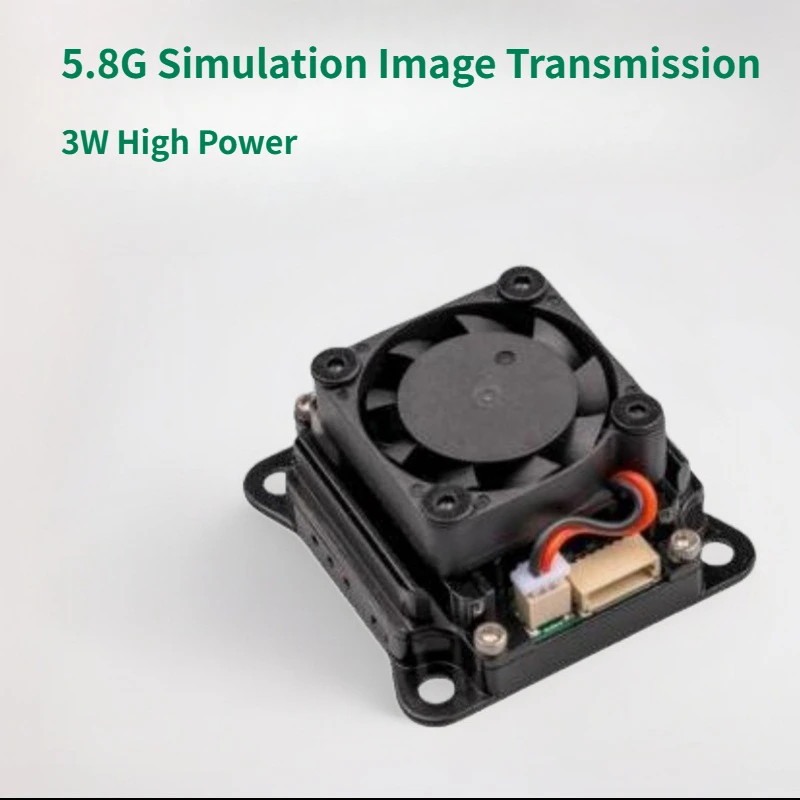 

Аналоговая передача видео высокой мощности 5,8G, 3 Вт, VTX 3 Вт, применимая к дрона FPV 4,9G-6,1G, широкополосный беспилотный летательный аппарат