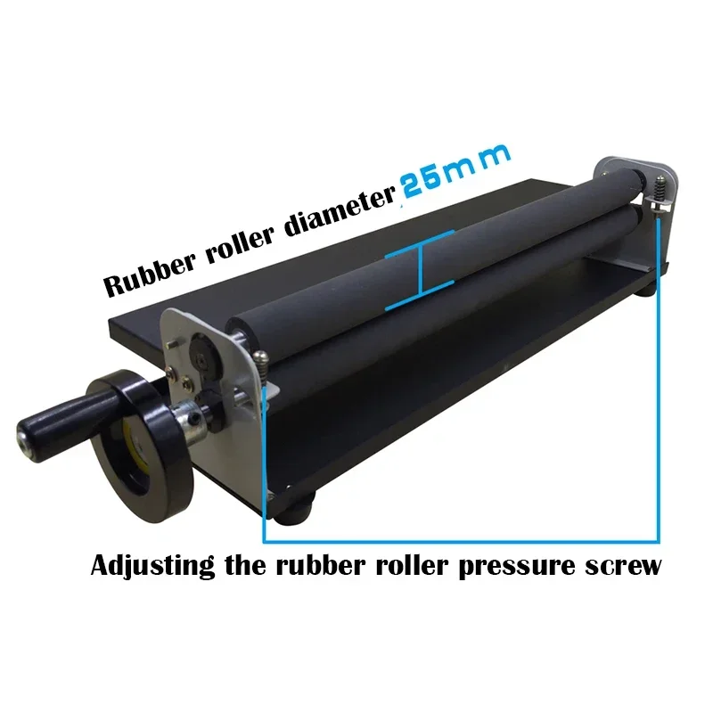 Upgrade New 360MM Manual L-360 Cold Laminating Machine 14 Inches PVC Photo Cold Laminator Hand-cranked Peritoneal Machine