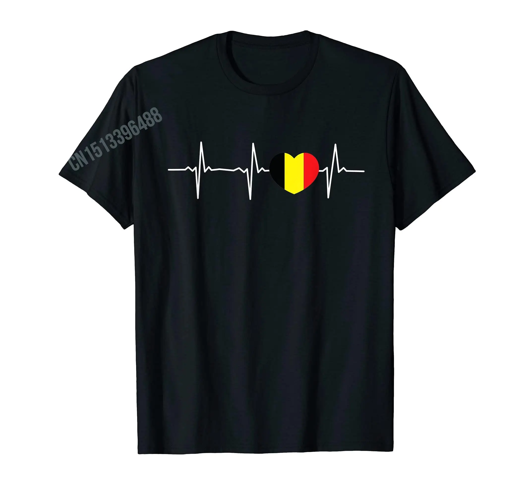 More Design Belgium National Belgian Coat of Arms T-shirts For Men Women T Shirt Hip Hop Tops Cotton Tees